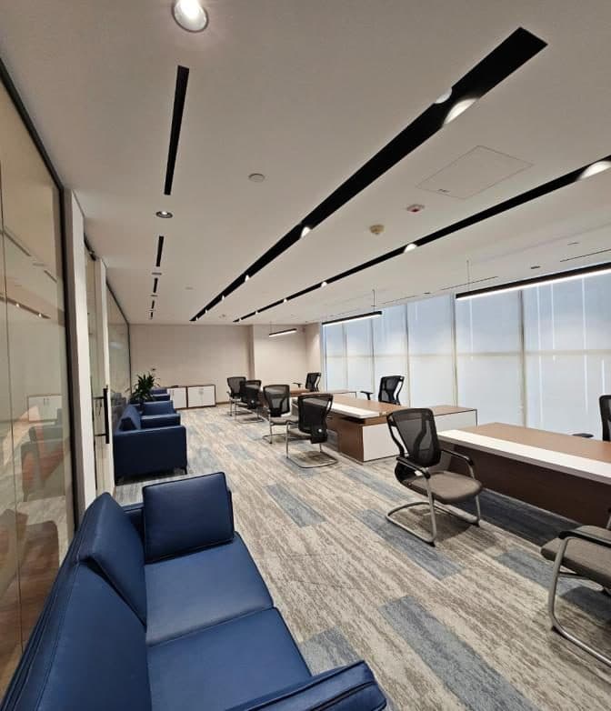 Hazardous Materials Management Centre — executive office interior